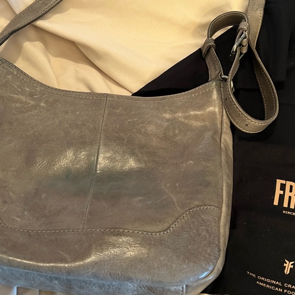 FRYE Melissa Button Crossbody - Ice color - Picture 2 of 4